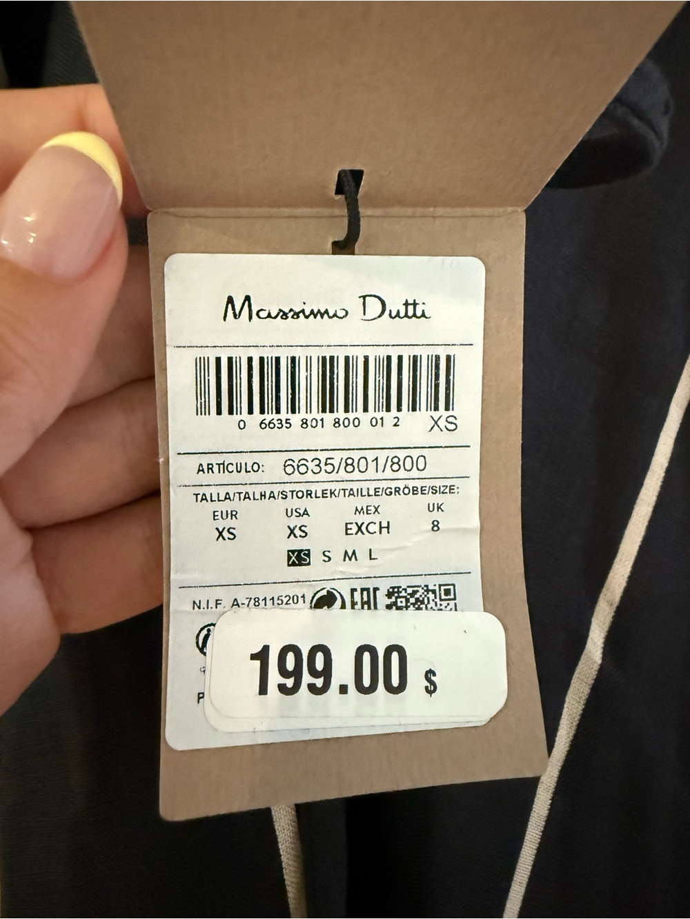 Massimo Dutti Linen Dress - Picture 11 of 11
